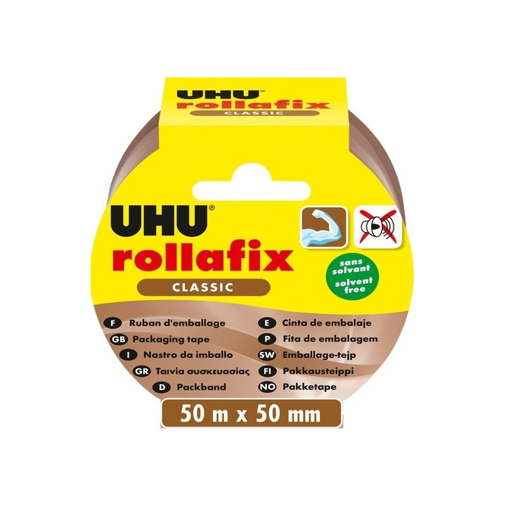 Ruban Adhésif Emballage 50 Mm Rollafix Classic - Uhu