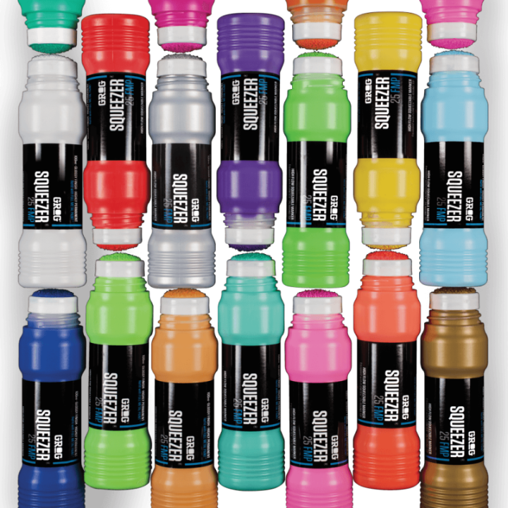 Grog - Squeezer 25 FMP - Rose Jellyfish Fuchsia - Marqueur peinture - Street-art
