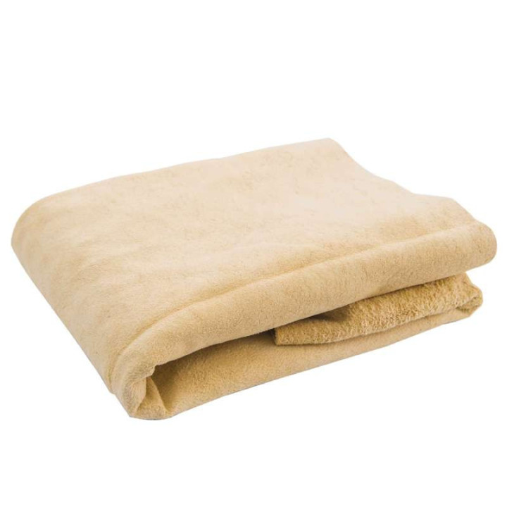 Peau de chamois véritable - Chiffon pour intérieur des voitures - 45 x 30 cm