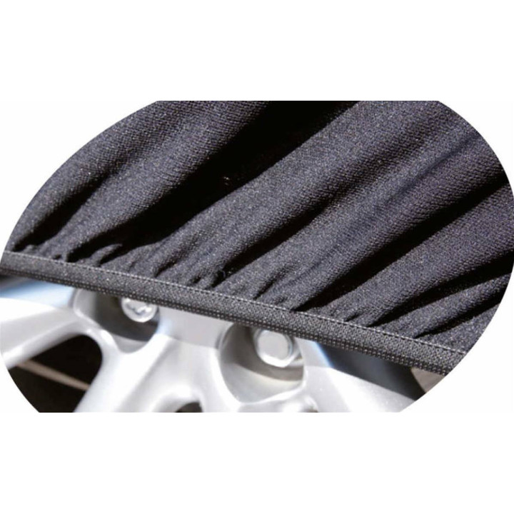 Housse de protection pour voiture - Noir - Velours - 483 x 178 x 119 cm