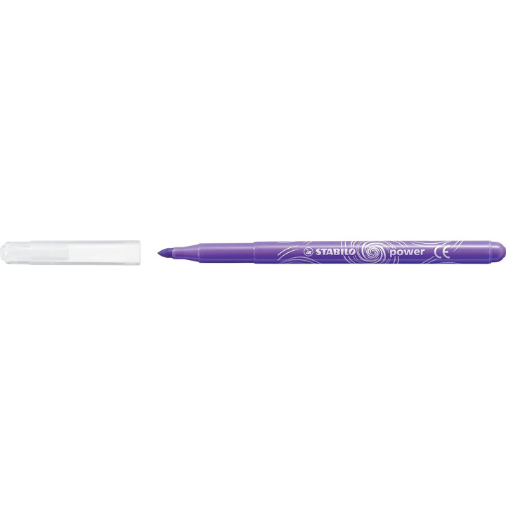 Etui carton de 30 feutres de coloriage STABILO power - pointe moyenne
