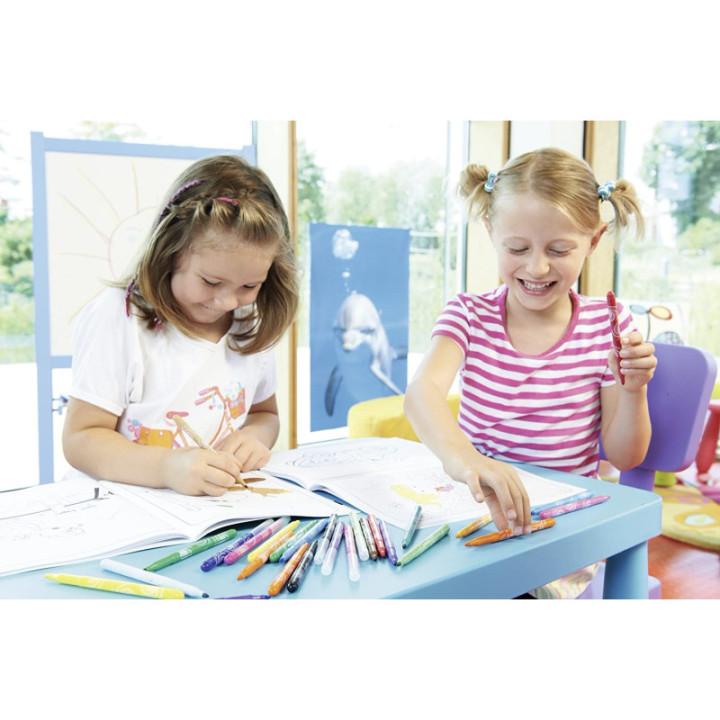 Etui carton de 30 feutres de coloriage STABILO power - pointe moyenne