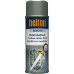 Bombe de peinture - Antirouille - Argent - 3 en 1 - Apprêt - Peinture - Finition - Belton