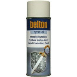 Bombe de peinture - Antirouille - Blanc pur - 3 en 1 - Apprêt - Peinture - Finition - Belton
