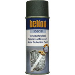 Bombe de peinture - Antirouille - Gris anthracite - 3 en 1 - Apprêt - Peinture - Finition - Belton