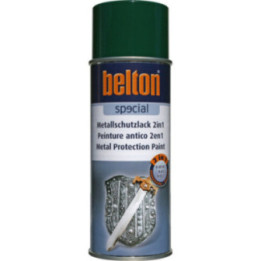 Bombe de peinture - Antirouille - Vert mousse - 3 en 1 - Apprêt - Peinture - Finition - Belton