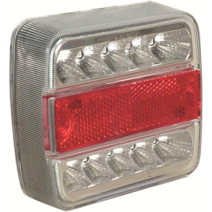Feu arrière - Pour remorque ou caravane - 4 feux - Précâblé - 12V - Sodiflash