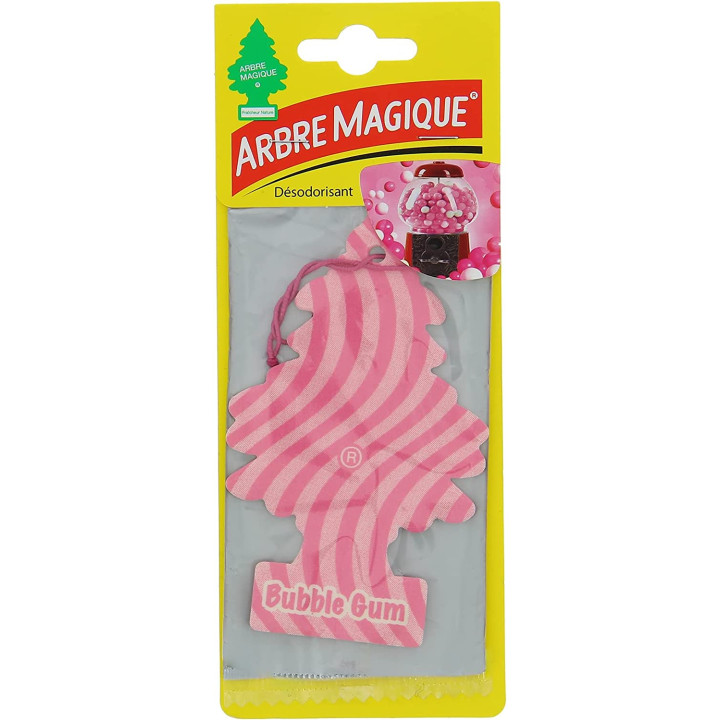 Sapin magique - Désodorisant pour voiture - Bonbon - Bubble gum - Arbre magique