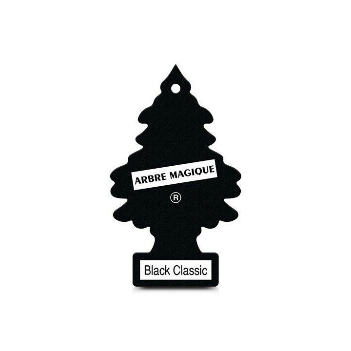 Sapin magique - Désodorisant pour voiture - Fraicheur - Black ice - Arbre magique