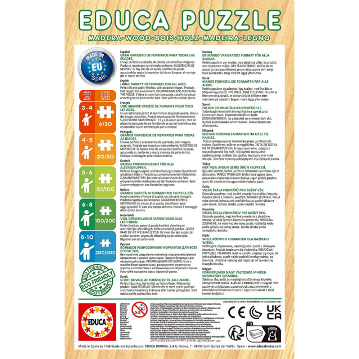 Puzzle - Les princesses Disney - Ariel et Aurore - 2 modèles de 25 pièces