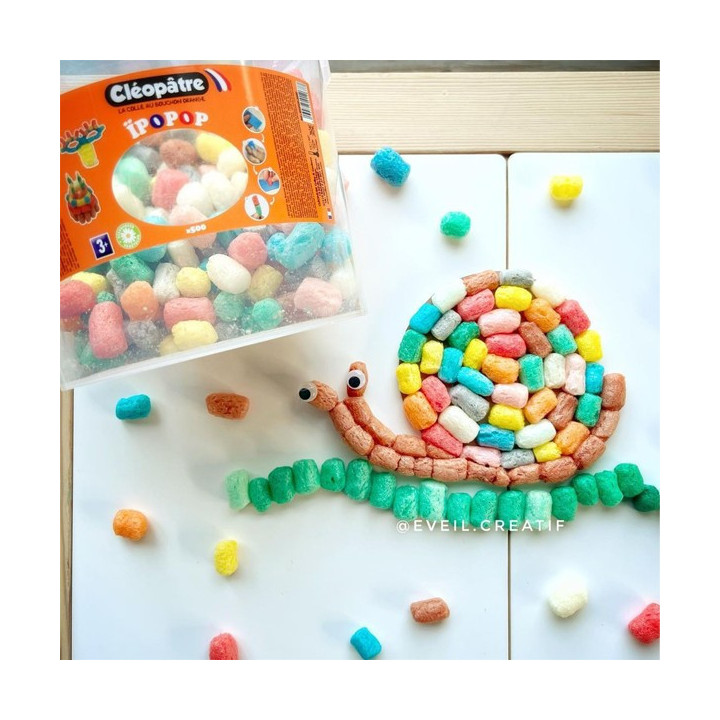 Flocons de maïs - Loisirs créatifs - Enfant - 100% naturels - Cléopâtre - Seau de 100 pièces