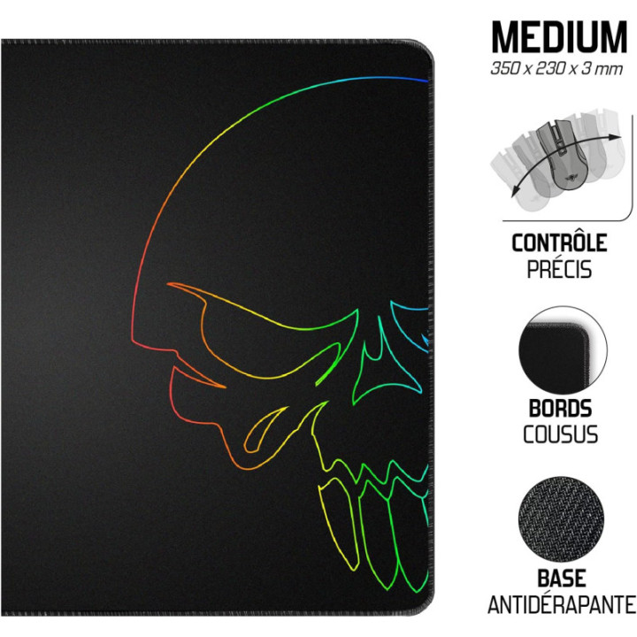 Clavier - Souris filaire - Tapis de souris - Gaming - Rétroéclairé - Spirit of Gamer - PRO MK5