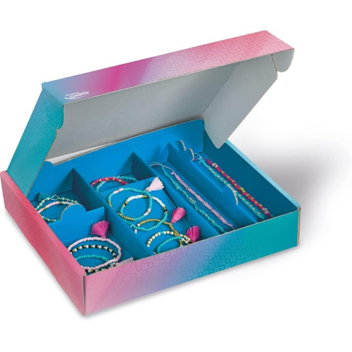 Kit pour réaliser des bracelets - Couleurs pastel - Enfant - Maped Creativ - Imagin'Style