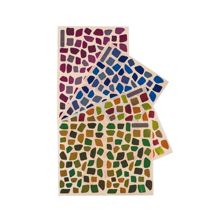 Gommettes - Mosaïques - Couleurs métallisées - Repositionnable - Cléopâtre