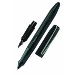 Stylo plume et stylo roller - Rechargeable - Noir - Ergonomique - ONLINE