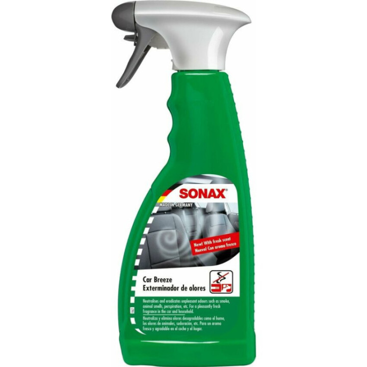 Désodorisant - Neutralise les odeurs - Voiture - Parfum frais - Spray 500ml - SONAX