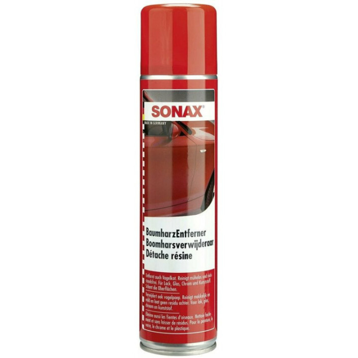Produit nettoyant - Carrosserie - Détachant - Résine d'arbres - Fientes - SONAX - 400ml