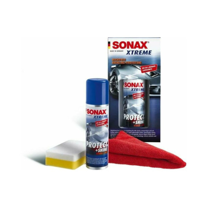 Vitrifiant - Brillant - Sans cire - Coffret accessoires - SONAX - Xtreme - Protect + Brillance