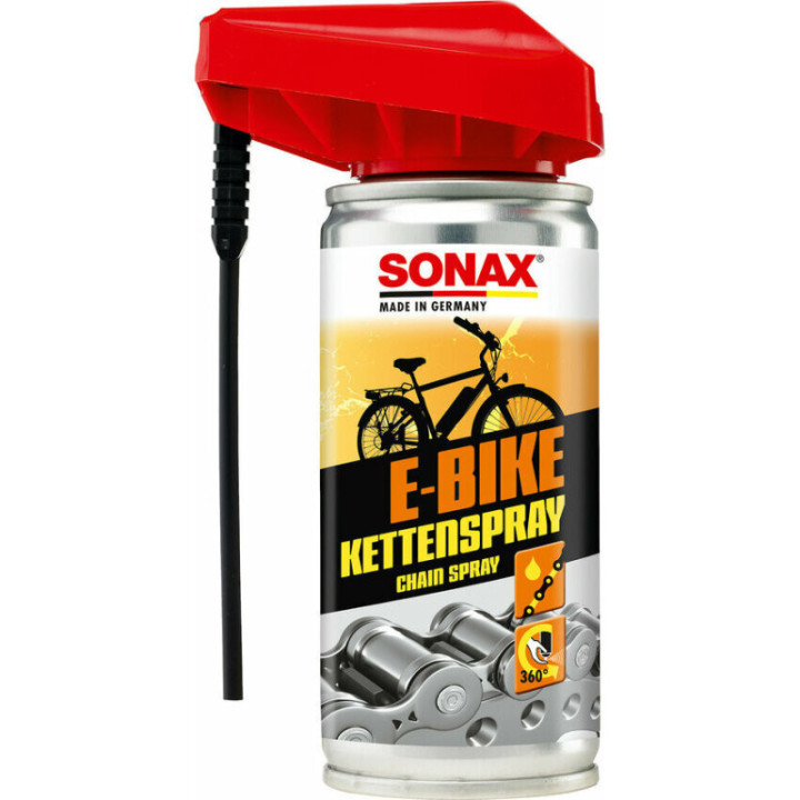 Lubrifiant pour chaîne de vélo électrique - SONAX BIKE - Flacon de 100ml