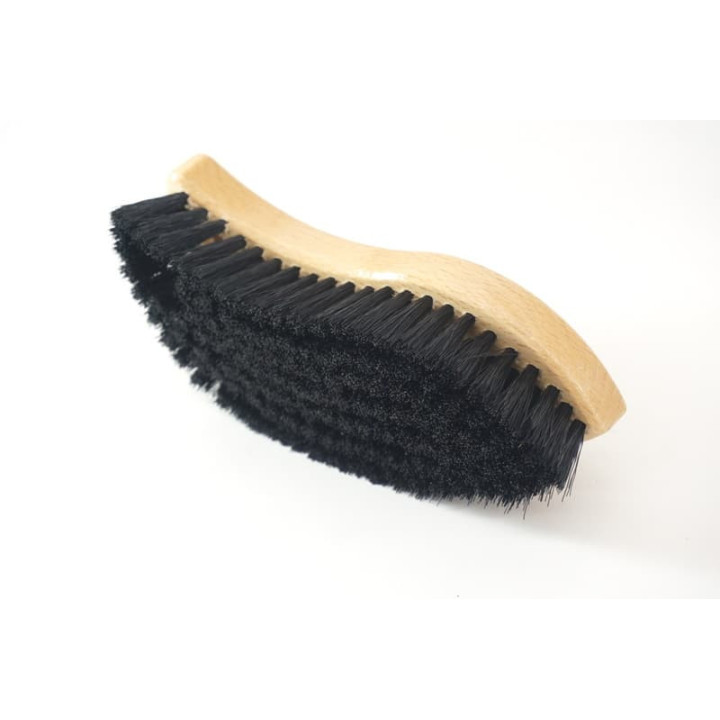 Brosse pour textile et cuir lisse - Poils souples - Pour sièges de voiture - SONAX