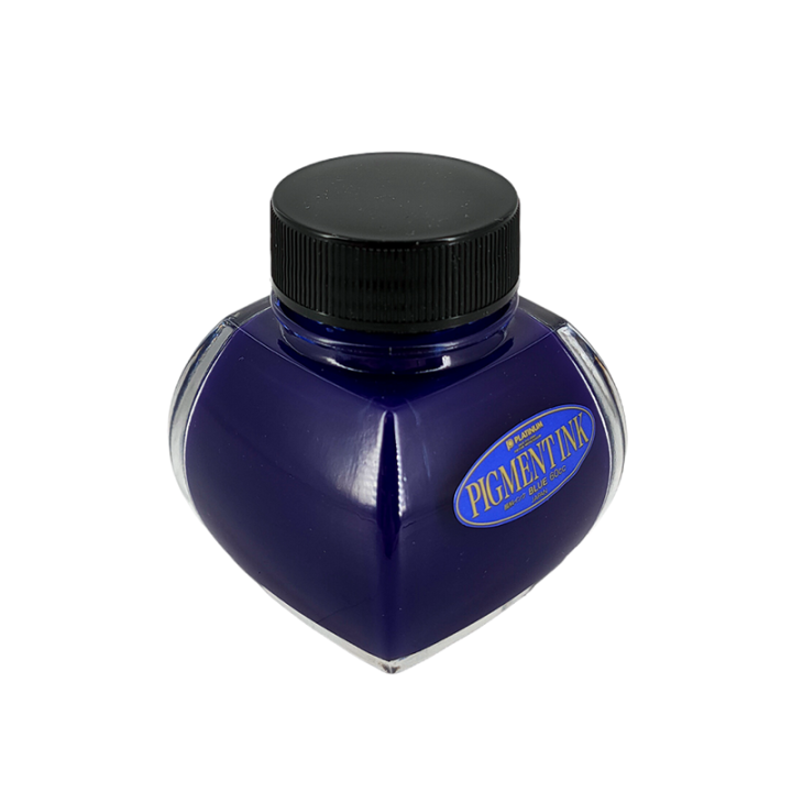 Bouteille - Encre Bleu - 60 ml - Calligraphie - Platinum
