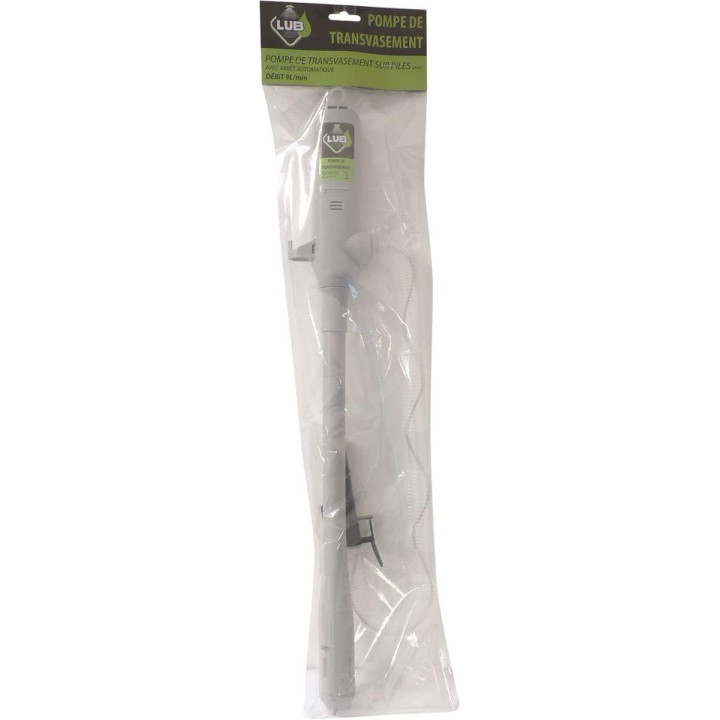 Pompe de transvasement - Electrique - Avec piles - 9L/min - Canne de 385mm