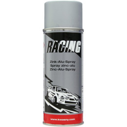 Bombe de peinture - Zinc alu - Carrosserie voiture - Racing - 400ml