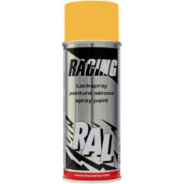 Bombe de peinture carrosserie voiture Racing RAL1017 jaune safran 400ml
