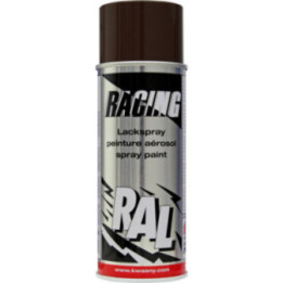 Bombe de peinture carrosserie voiture Racing RAL8017 brun chocolat 400ml