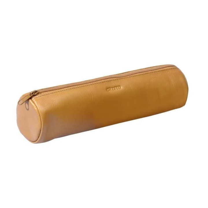 Trousse Cuir Grand Format 21 X 6 Cm - Cristo