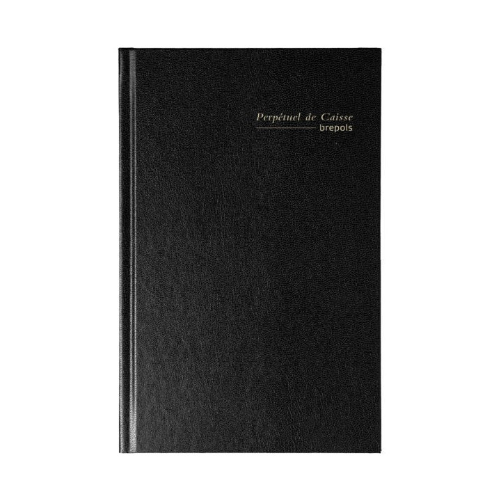 Perpétuel de caisse - Dépenses et recettes - 13x20,8cm - 1 page par jour - Brepols