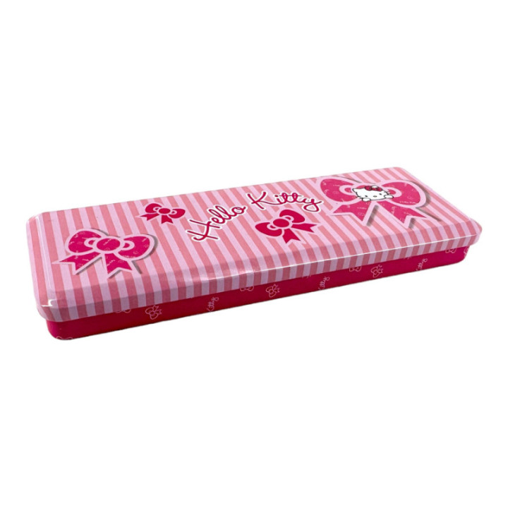 Mini crayons de couleur - 24 couleurs - Etui en métal - Hello Kitty
