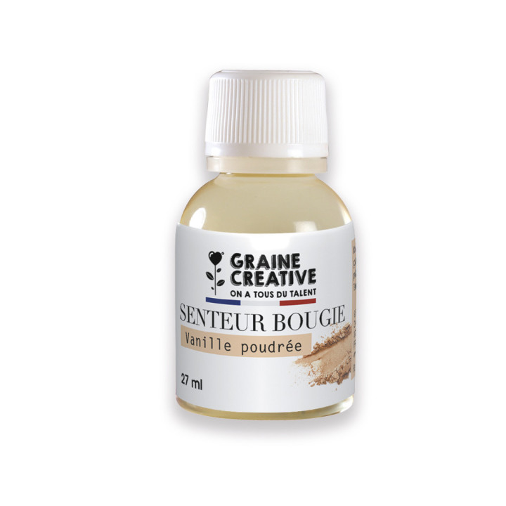 Parfum - Pour bougie à faire soi même - Senteur vanille poudrée - 27ml