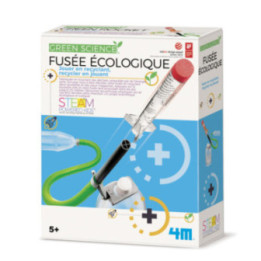 Jeu éducatif - Crée une fusée écologique en papier - Pour enfant dès 5 ans - Green Science