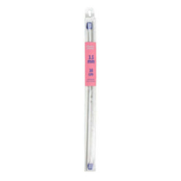 Aiguille à tricoter - 30 cm - Métal - 3,5mm