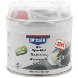 Mastic - Aluminium - Sans styrène - Presto - Pot de 250g