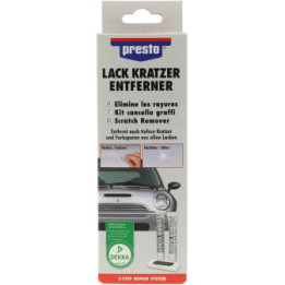 Produit pour effacer les rayures - Carrosserie - Auto - Moto - Presto - Kit complet