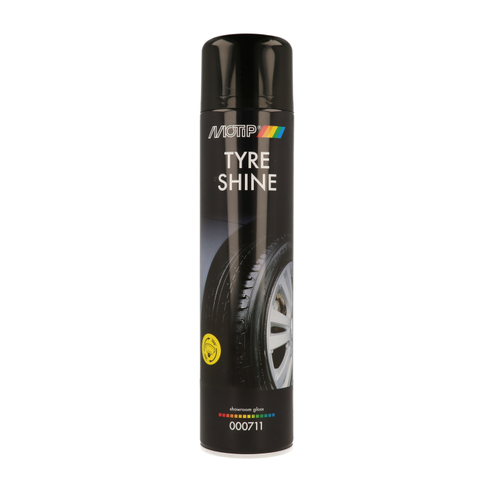Brillant à pneus - Intensifie la couleur - Avec silicone - MoTip - 600ml