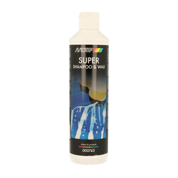 Shampoing lustrant - Carrosserie - Auto - Protection - Brillance - MoTip - 500ml