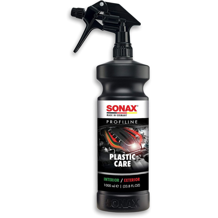 Produit - Rénovateur de plastiques - Auto - Intérieur - Extérieur - SONAX - Profiline - 1L