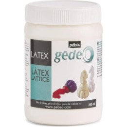 Latex naturel - Pour moulage et coulage - Gédéo - Pébéo - Pot de 250ml