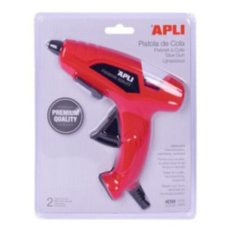 Pistolet A Colle Premium Quality 40W + 2 Recharges  - Apli 13942