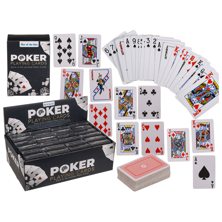 Mini jeu de cartes - 54 cartes illustrées - Format voyage