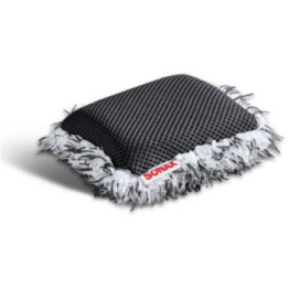 Eponge - Microfibre - Pour nettoyer les insectes - Auto - Carrosserie - Vitres - SONAX