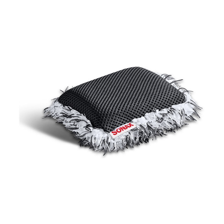 Eponge - Microfibre - Pour nettoyer les insectes - Auto - Carrosserie - Vitres - SONAX