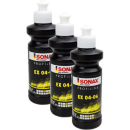 Polish - SONAX - Profiline ExCut 04-06 - Carrosserie de voiture - 3 flacons 250ml