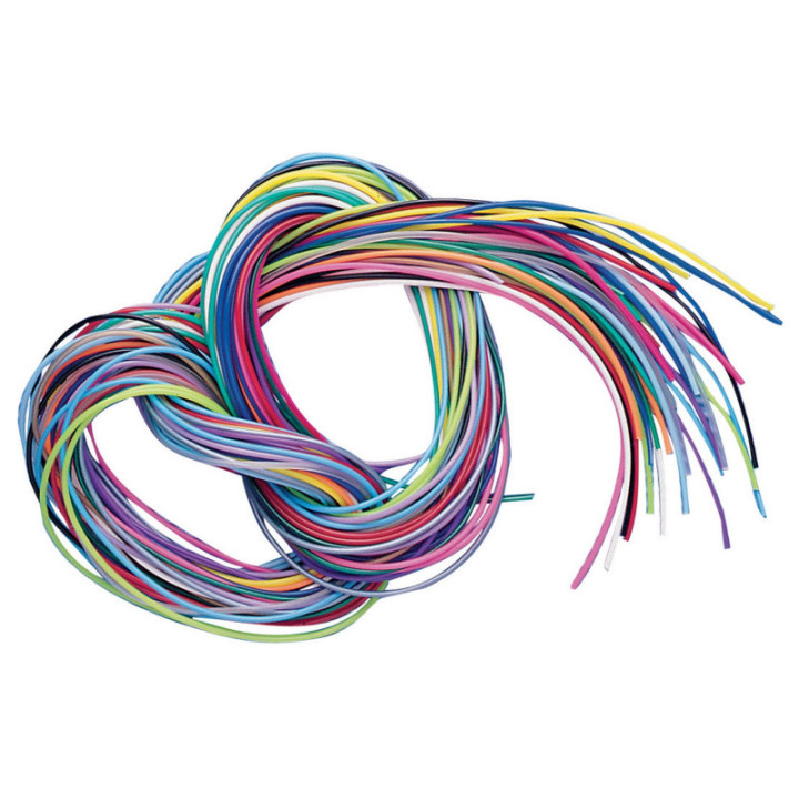 Fils pour faire des scoubidous - Assortiment couleurs - Ctop
