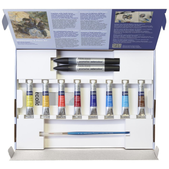 Coffret - Peinture aquarelle - Winsor et Newton - John Singer Sargent Collection