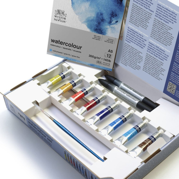 Coffret - Peinture aquarelle - Winsor et Newton - John Singer Sargent Collection