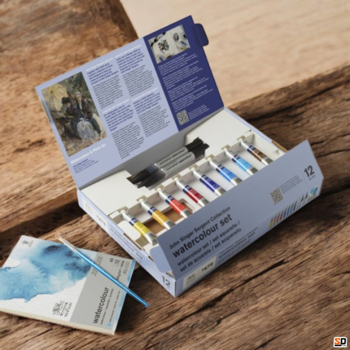 Coffret - Peinture aquarelle - Winsor et Newton - John Singer Sargent Collection